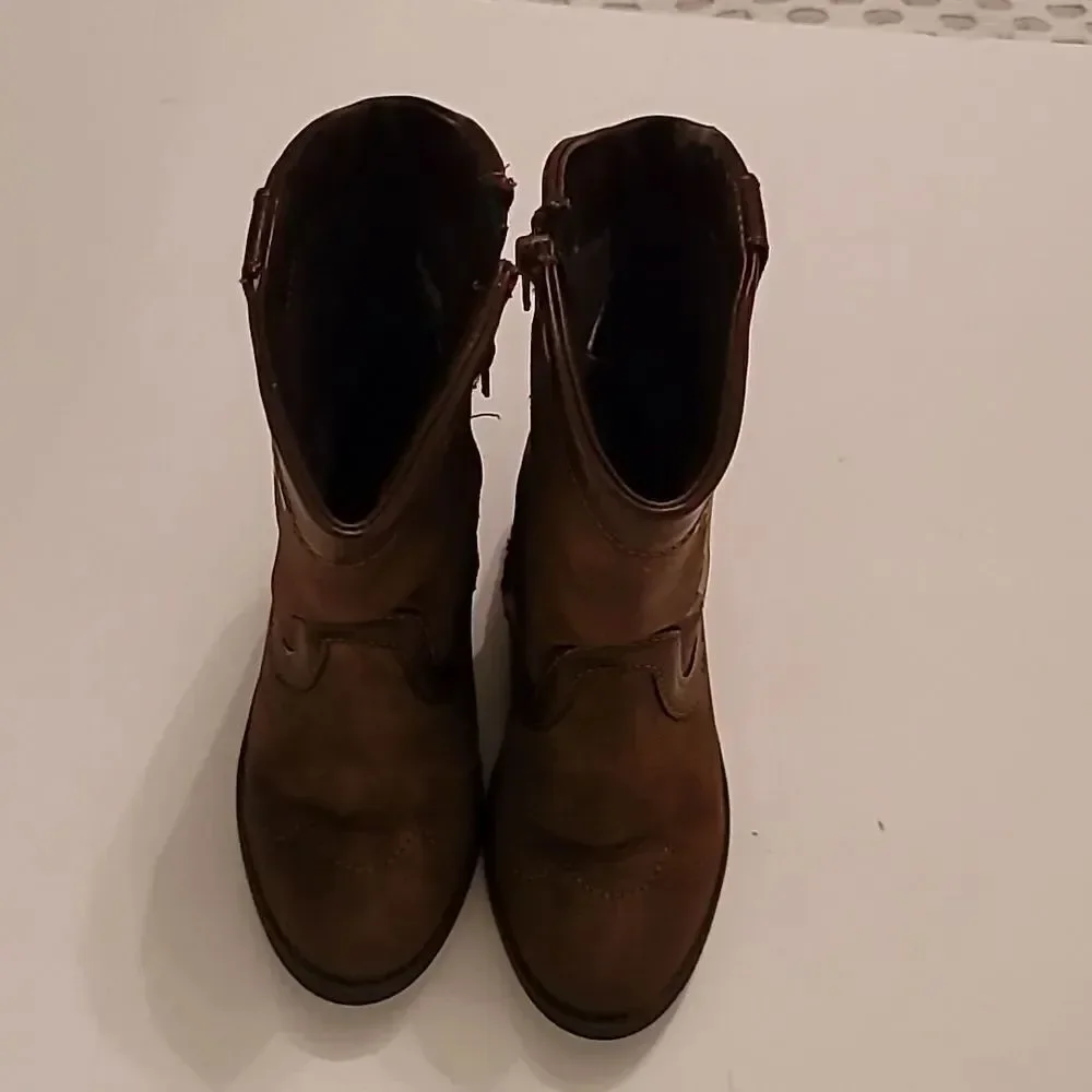 GIRL TOY STORY ZIPPER CLOSURE BOOTS